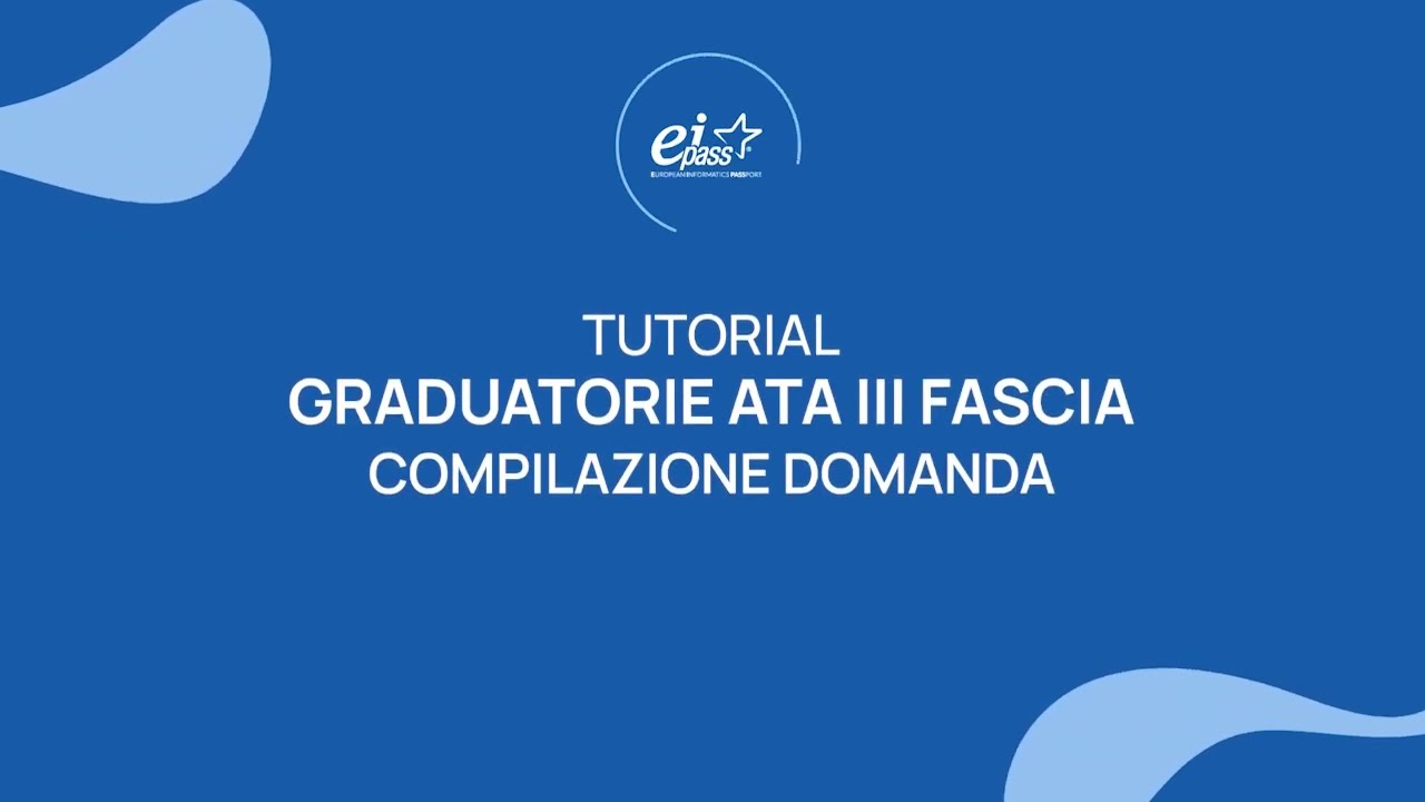 ATA terza fascia: come compilare la domanda ATA e quali sono i requisiti