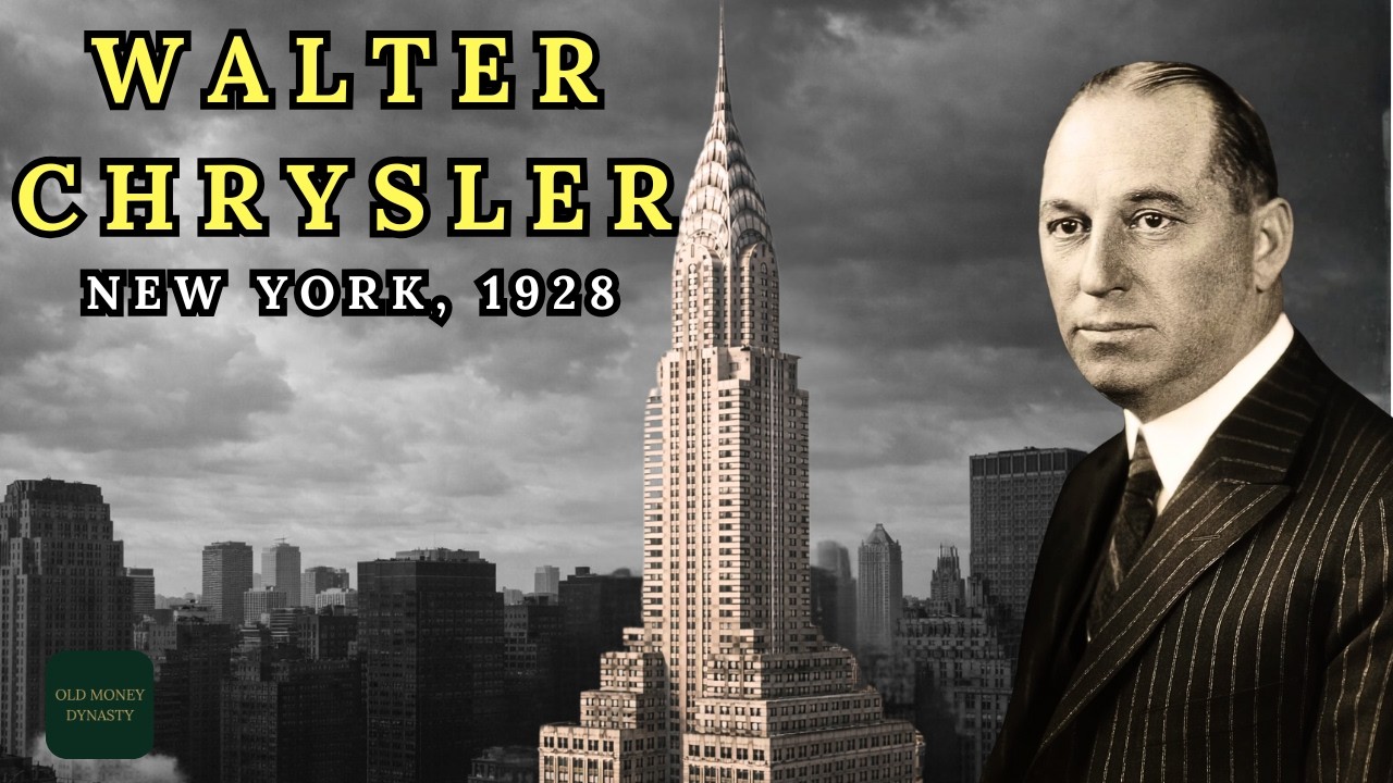 The Dark Story of Walter Chrysler and the Tower Built on Automobiles and Betrayal