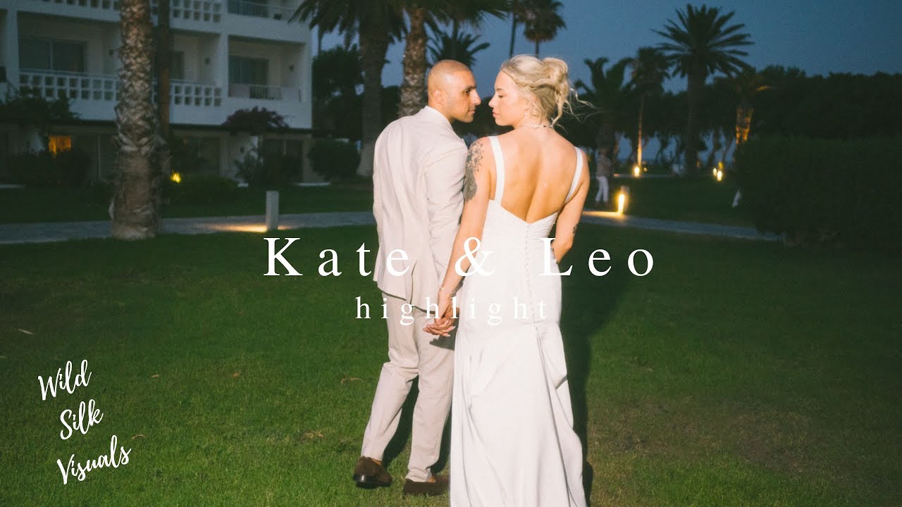 Atlantica Beach Resort wedding video - Kate + Leo multi day wedding in Greece and UK at The Willows