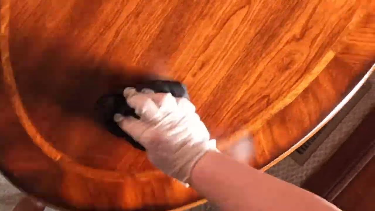Howard Restore-a-finish/Feed and Wax on a lacquer coffee table