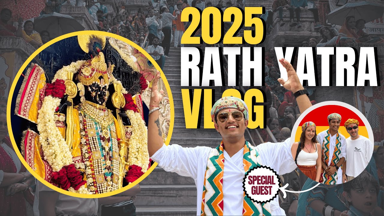 Jagannath rath yatra Udaipur 2025 | Abhishek soni