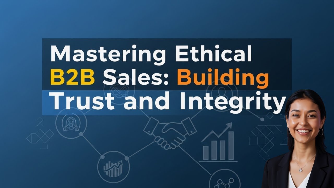 Mastering Ethical B2B Sales: Building Trust and Integrity