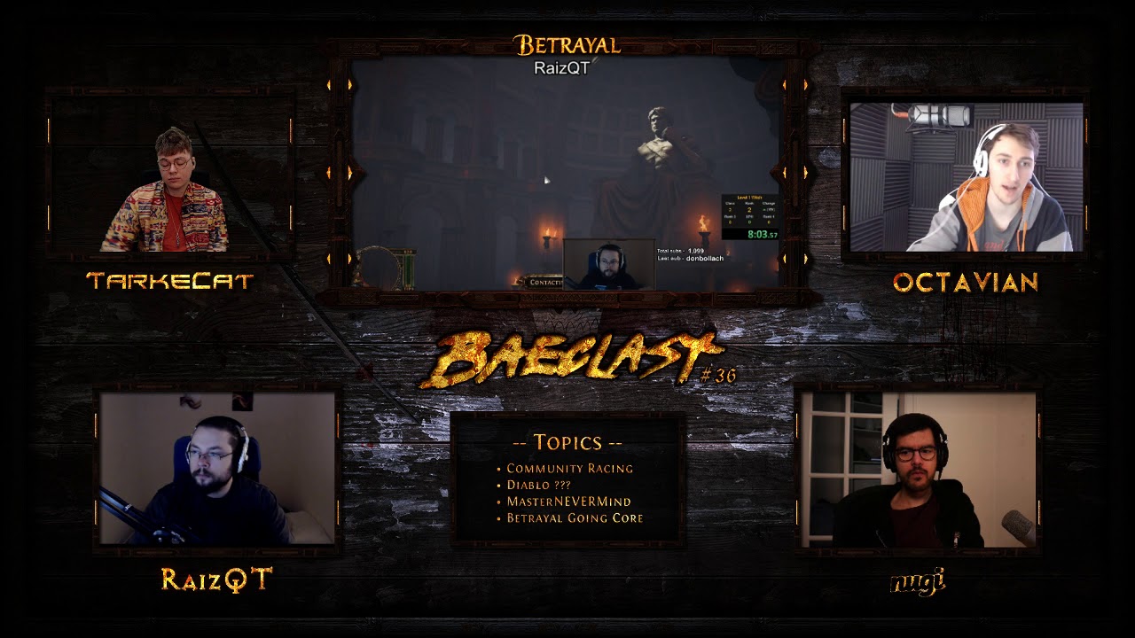 Baeclast #36 MasterNEVERmind, Community Racing & Diablo?