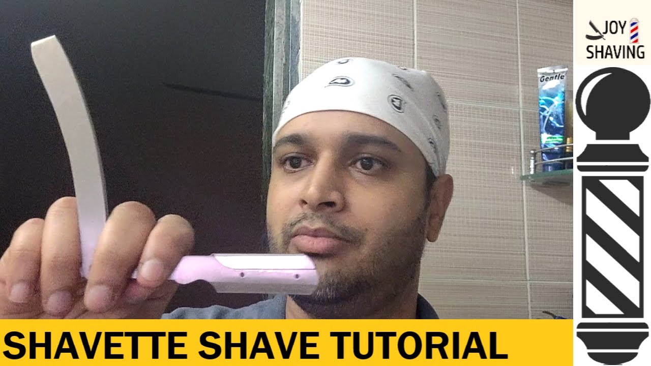 ( Hindi ) Shavette Shave Tutorial | Easy Shavette Shave