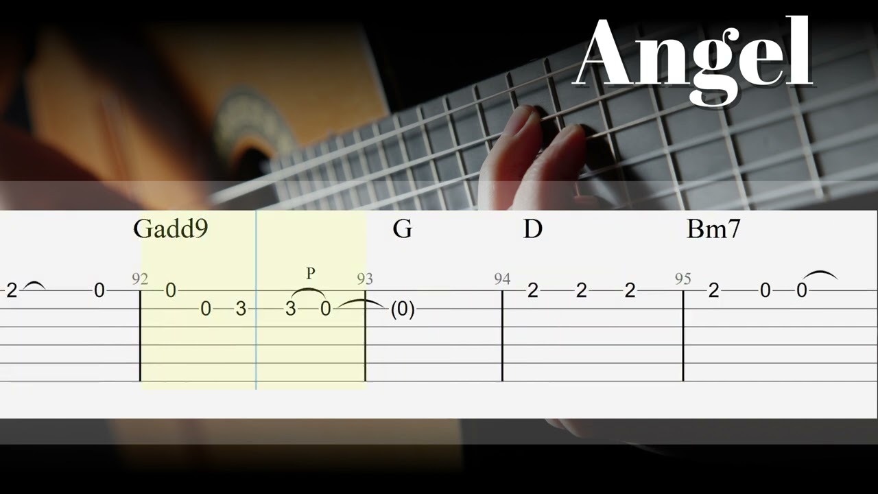 Angel - Sarah McLachlan  | TAB + Chords | SUPER EASY Fingerstyle Guitar Lesson