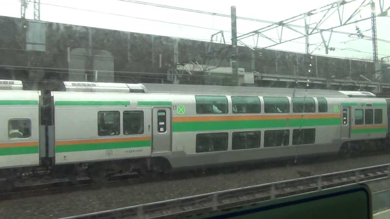 【E231系 VS E231系 #2 】 雨で空転しまくり？の赤羽スタート‥