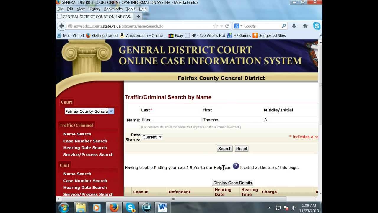 Pay Virginia Fines and Court Costs Online