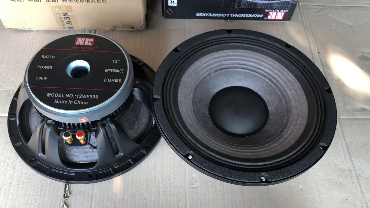 Bass 30 Từ 190 coil 75,5 nh&ocirc;m dẹt ( NR 12WF336) d&ograve;ng bass tiếng s&aacute;ng v&agrave; kh&aacute; trung thực . 0392540875