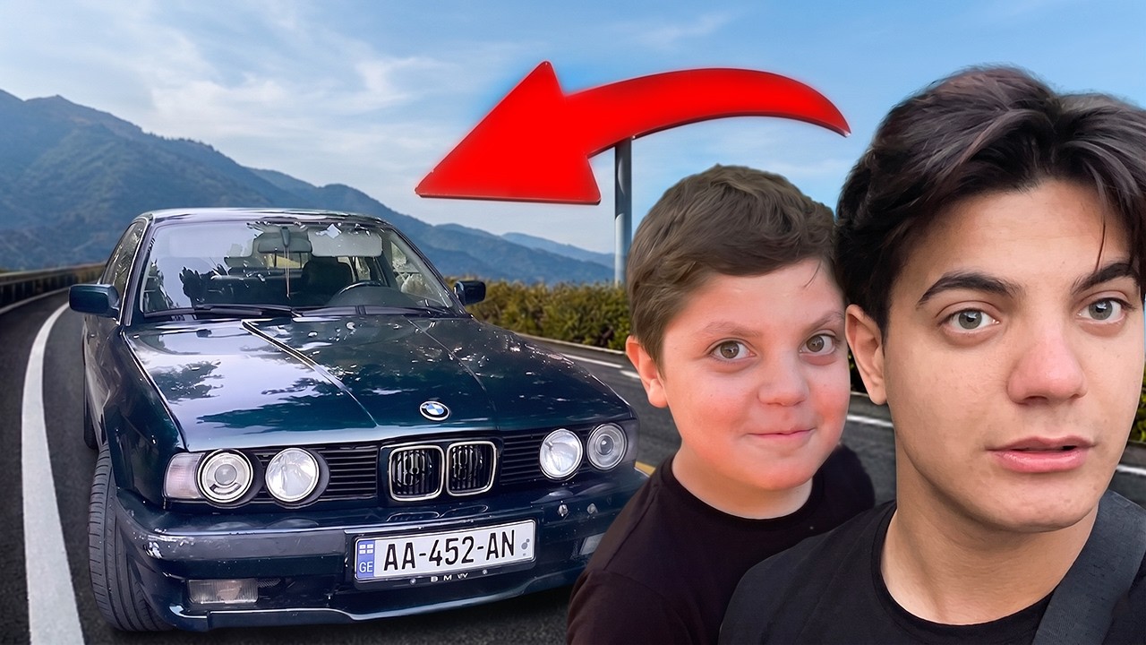 მე VS პატრა ძმა მანქანის ტარებაში (BMW E34)
