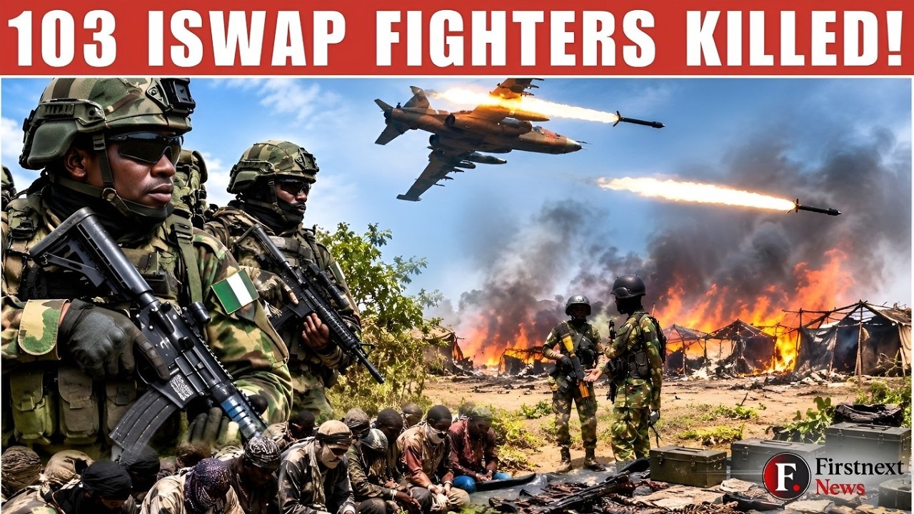 Nigerian Military Kills 103 ISWAP Fighters in 8 Days, Destroys Terrorist Hideouts in North-East