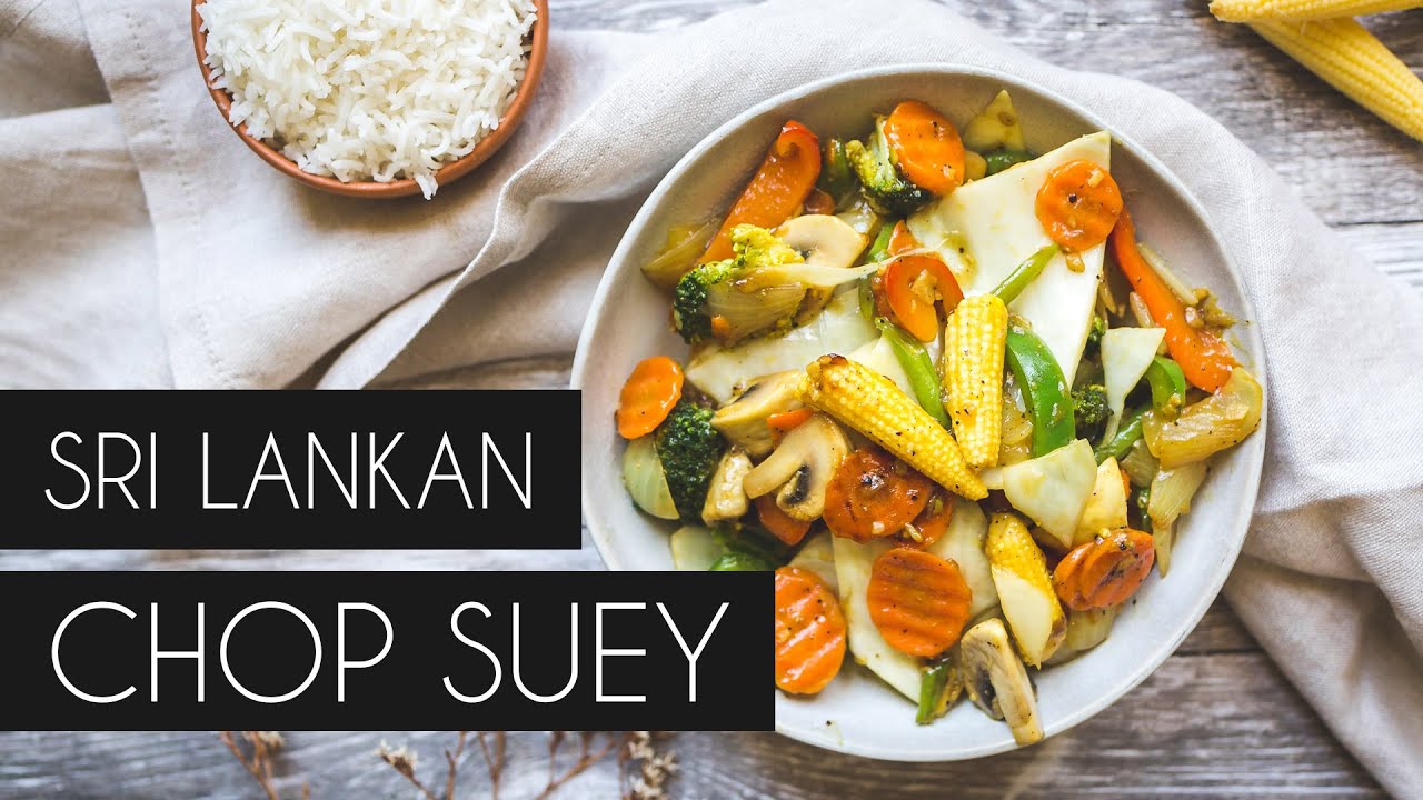 Sri lankan Chop Suey - Recette Sri Lankaise