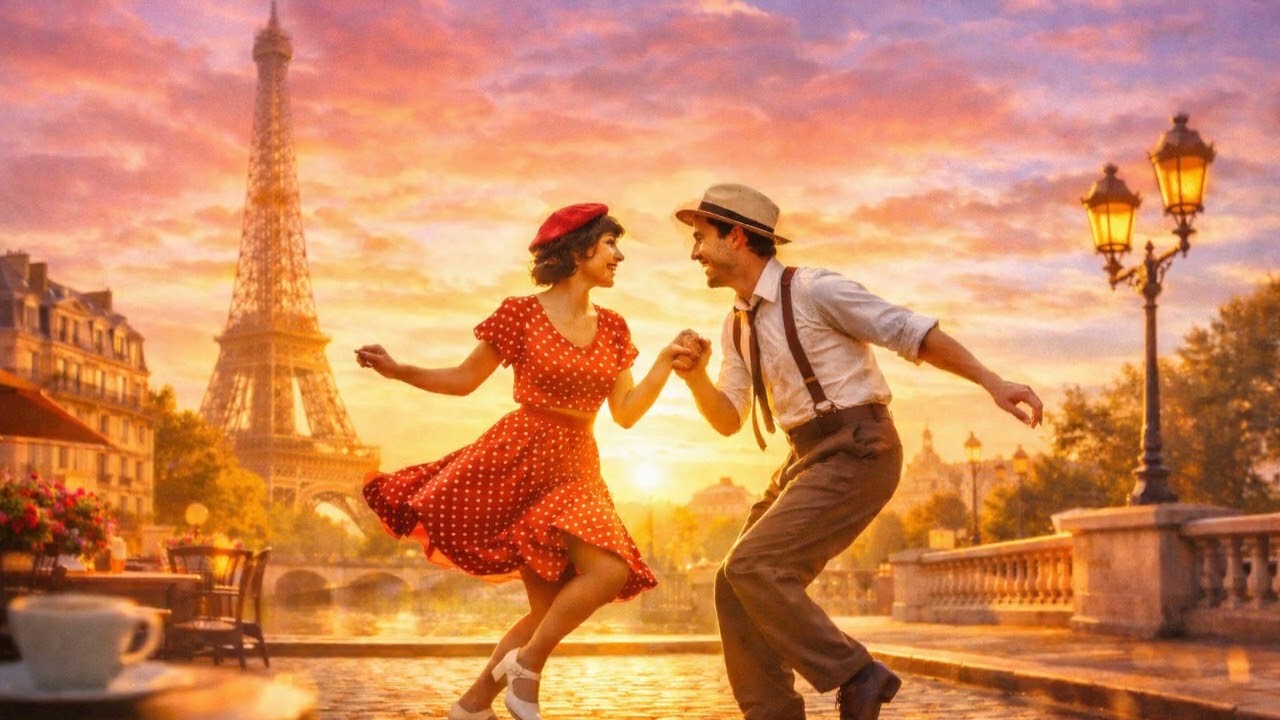 Paris Jazz Morning 🎷| Bright & Happy Swing