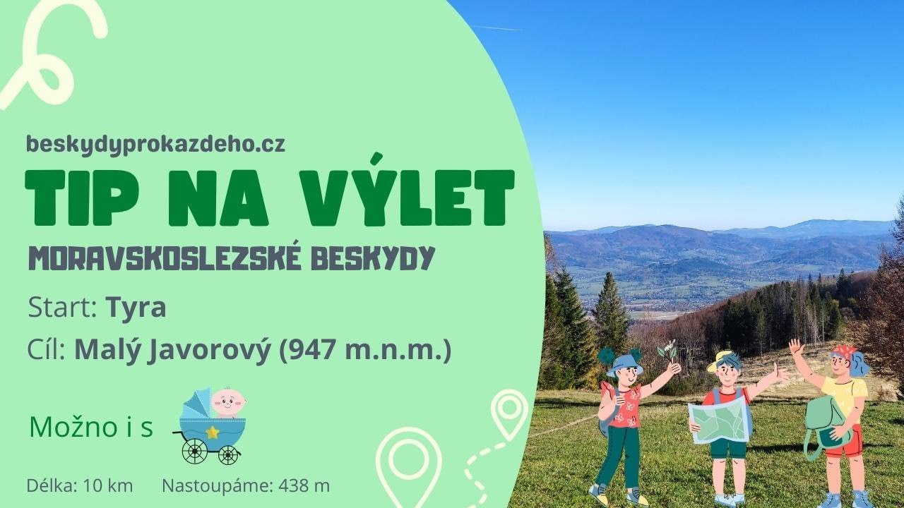 Tip na výlet v Beskydech - Tyra - Javorový - vhodný pro kočárky