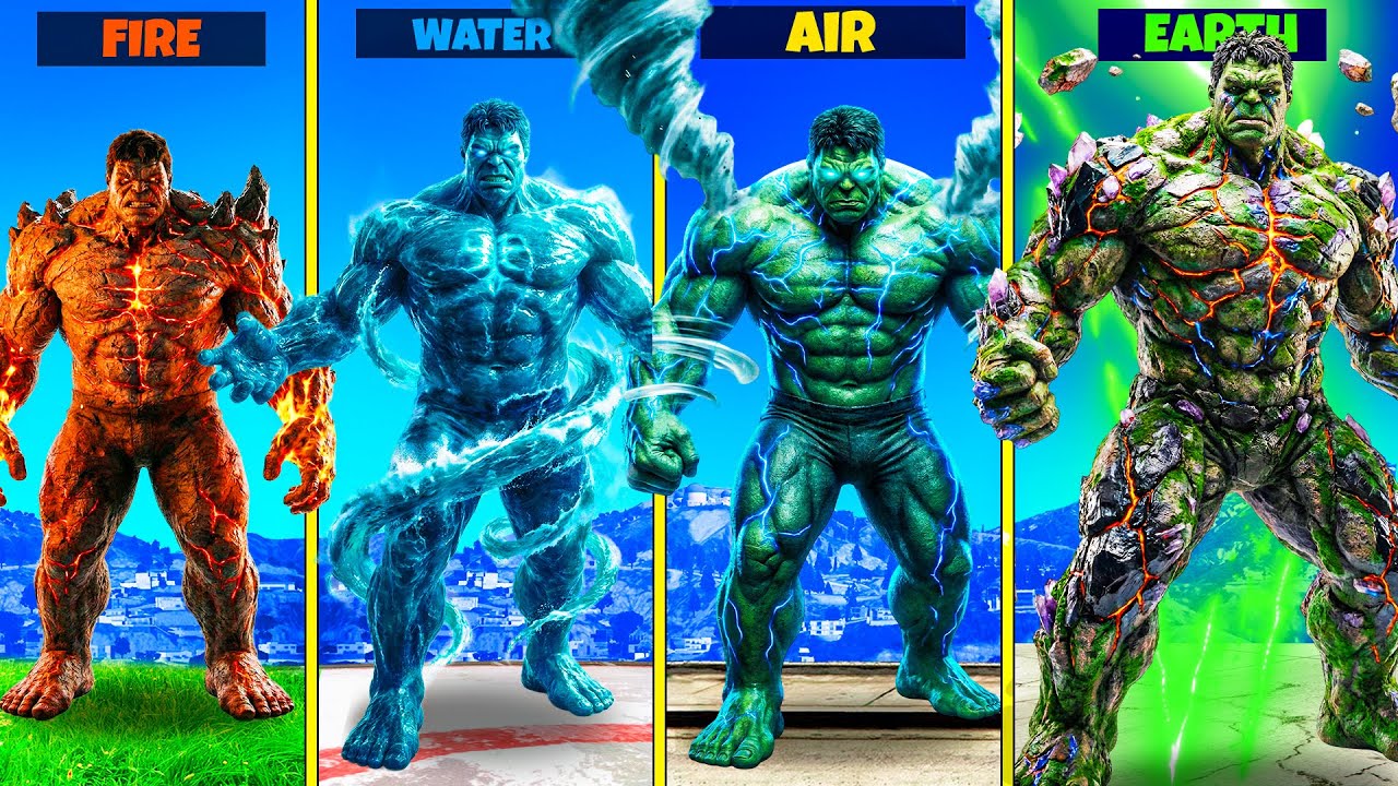 $1 ELEMENTAL HULK to $1,000,000,000 in GTA 5!
