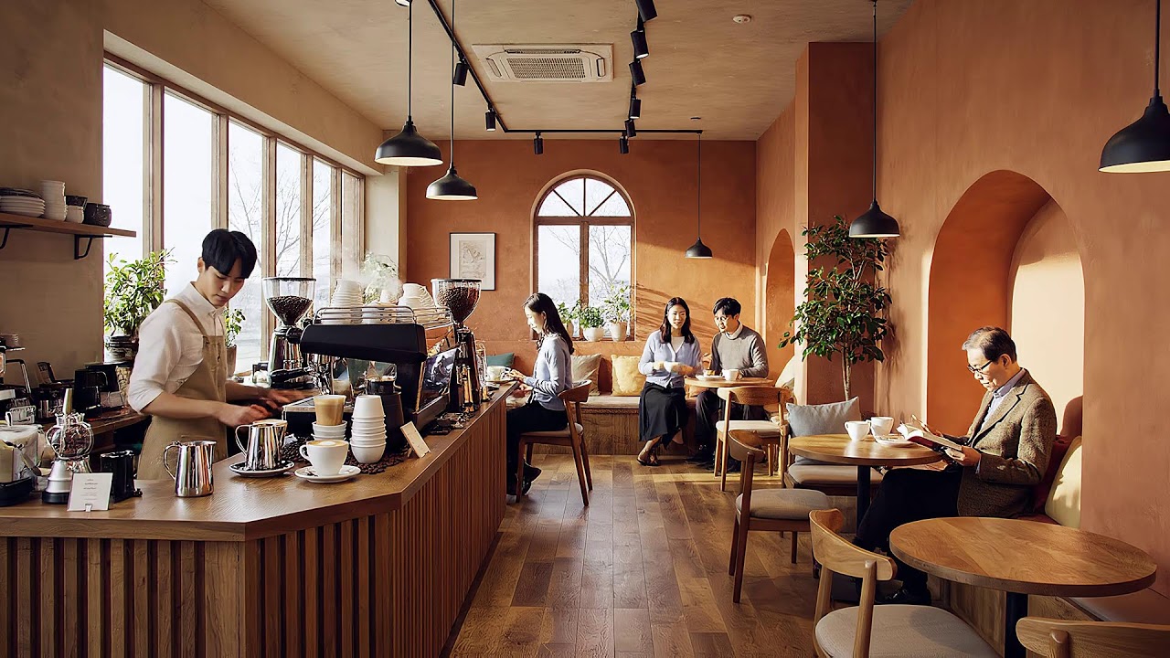 봄 카페에 흘러드는 스무스 재즈 ☕🌷🎷