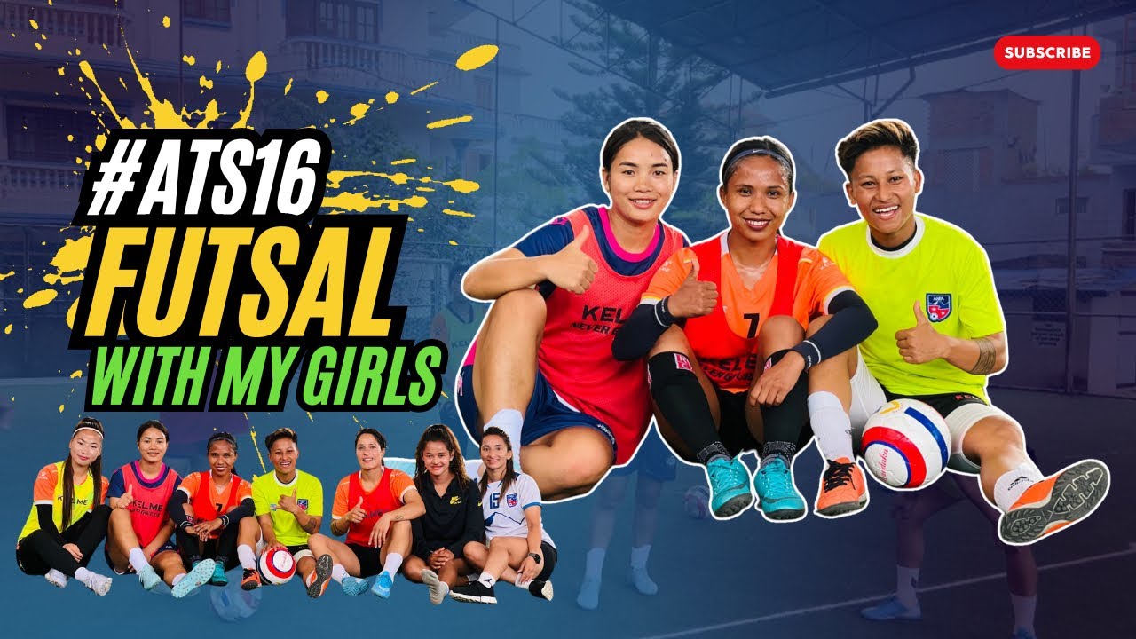 Futsal day with my girls team APF 
