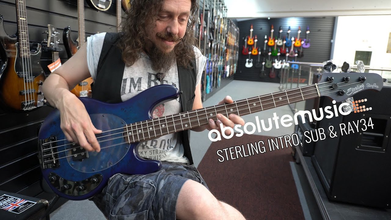 Sterling by Musicman - Comparing INTRO, SUB and STINGRAY series Bass Guitars