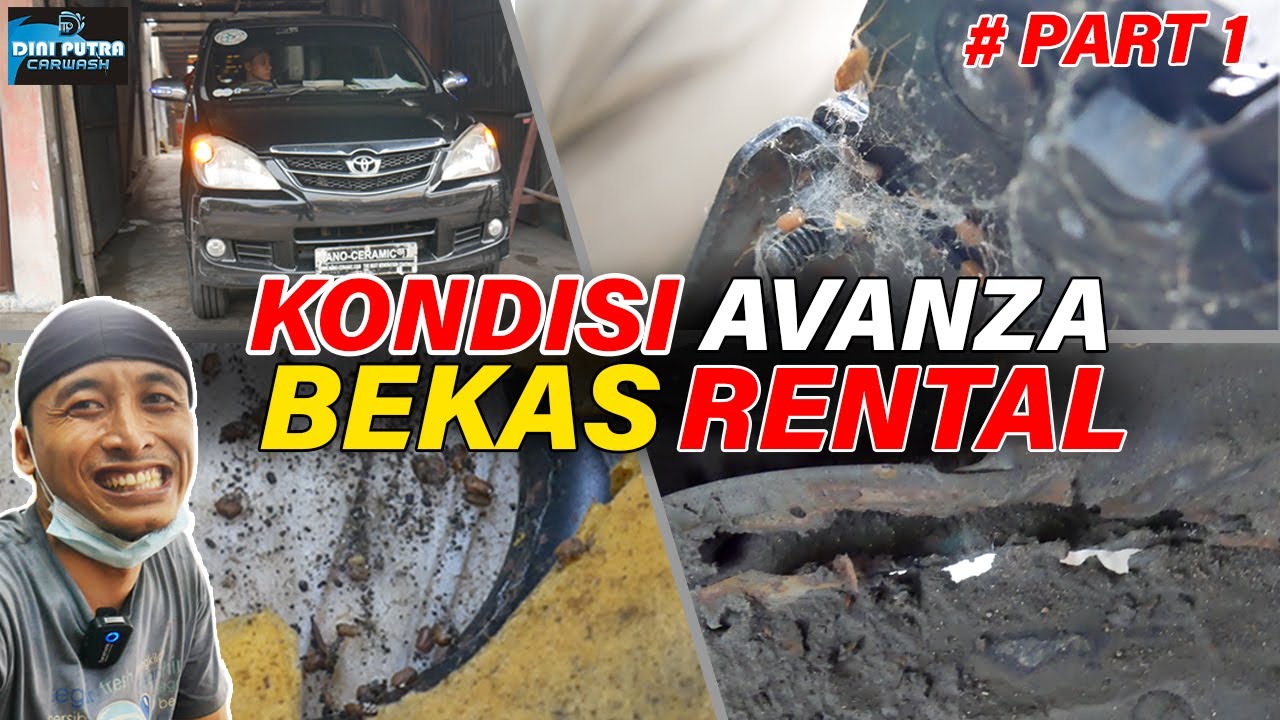 PART 1 | SANGAT AMAT PARAH TOYOTA AVANZA FULL DETAILING !!