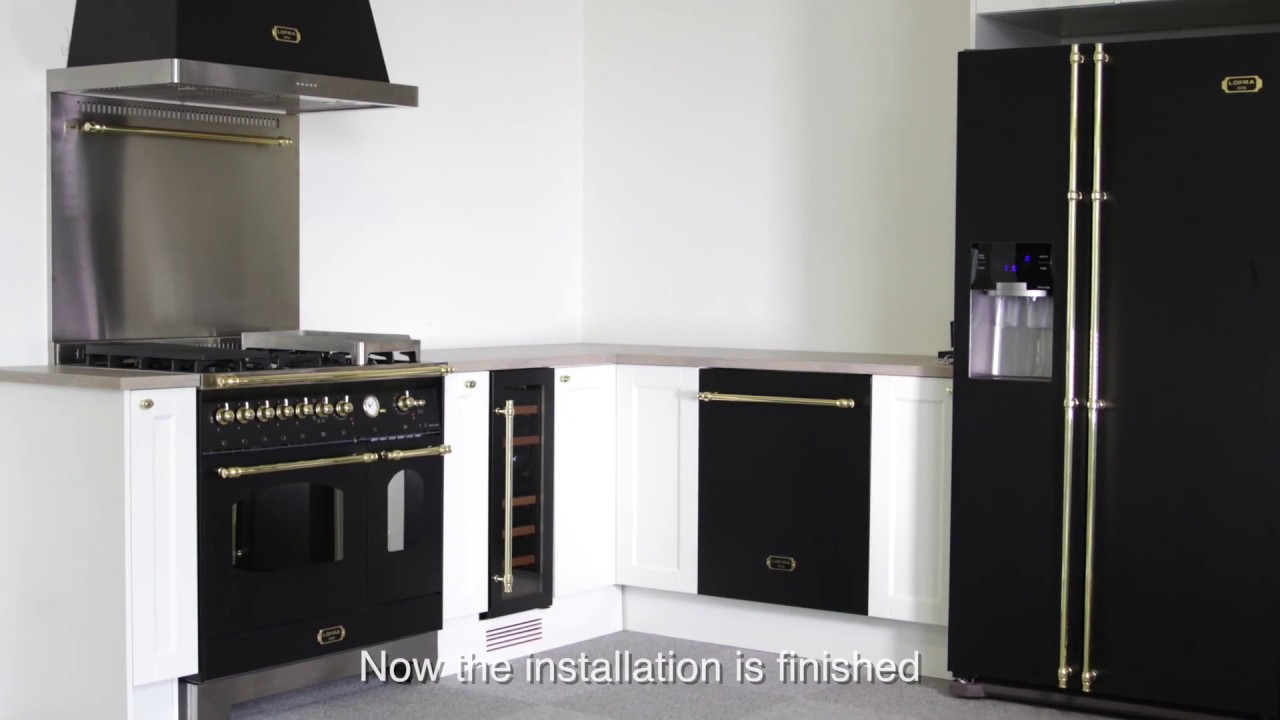 Installation of built-in wine coolers