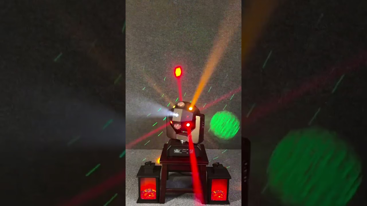 24 Dazzling Moving Head Lights | DJ Party Stage Lighting Show 2025#ytshorts
