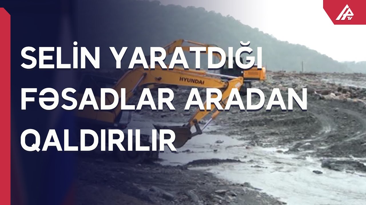 Balakən və Zaqatalada 700-ə yaxın evin həyatyanı sahəsini sel suları basıb