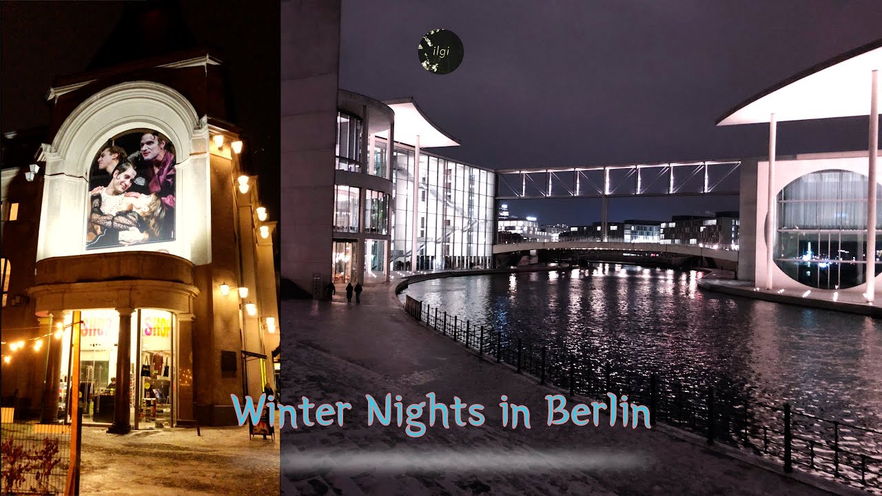 Winter Nights in Berlin | A Weekday Theater Visit | My Simple Everyday Life | January 4