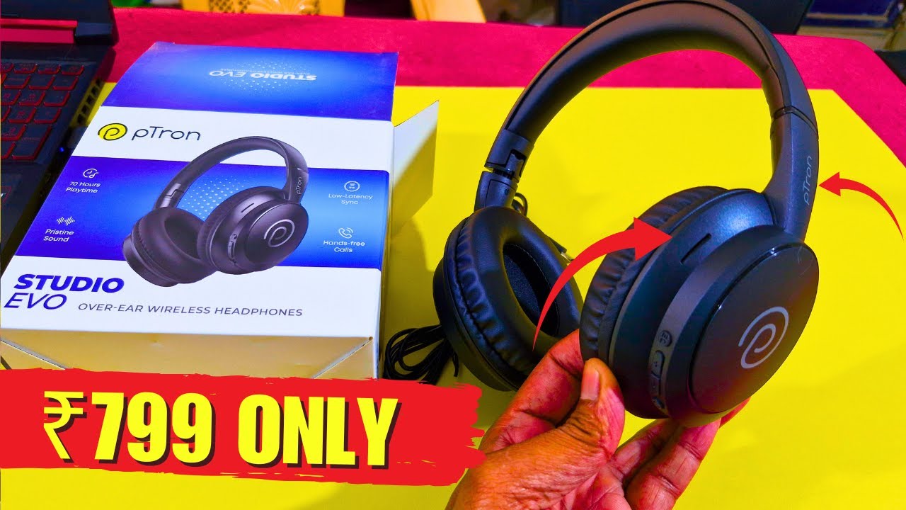 Best Budget Bluetooth Headphone under ₹1000/- pTron Studio Evo Review After 1 Month