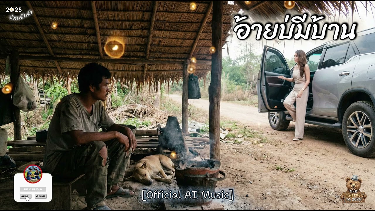 อ้ายบ่มีบ้าน [ Official Ai music ] #ม่วนคักคัก #เพลงลูกทุ่ง #เพลงอีสาน