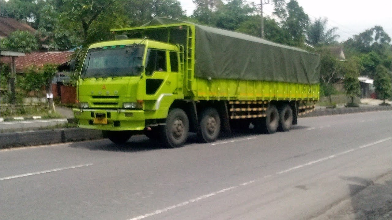 Truk trinton Fuso the great muatan berat !! Truk kontainer truk tangki Pertamina Dump truk wingbox 