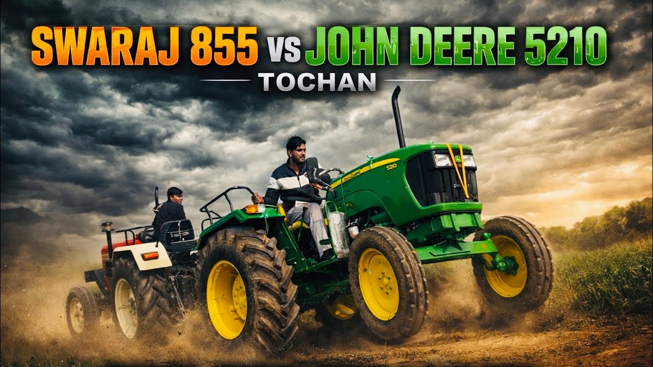 John deere v/s Swaraj tochan || दोनों में काटे की टक्कर 🥵