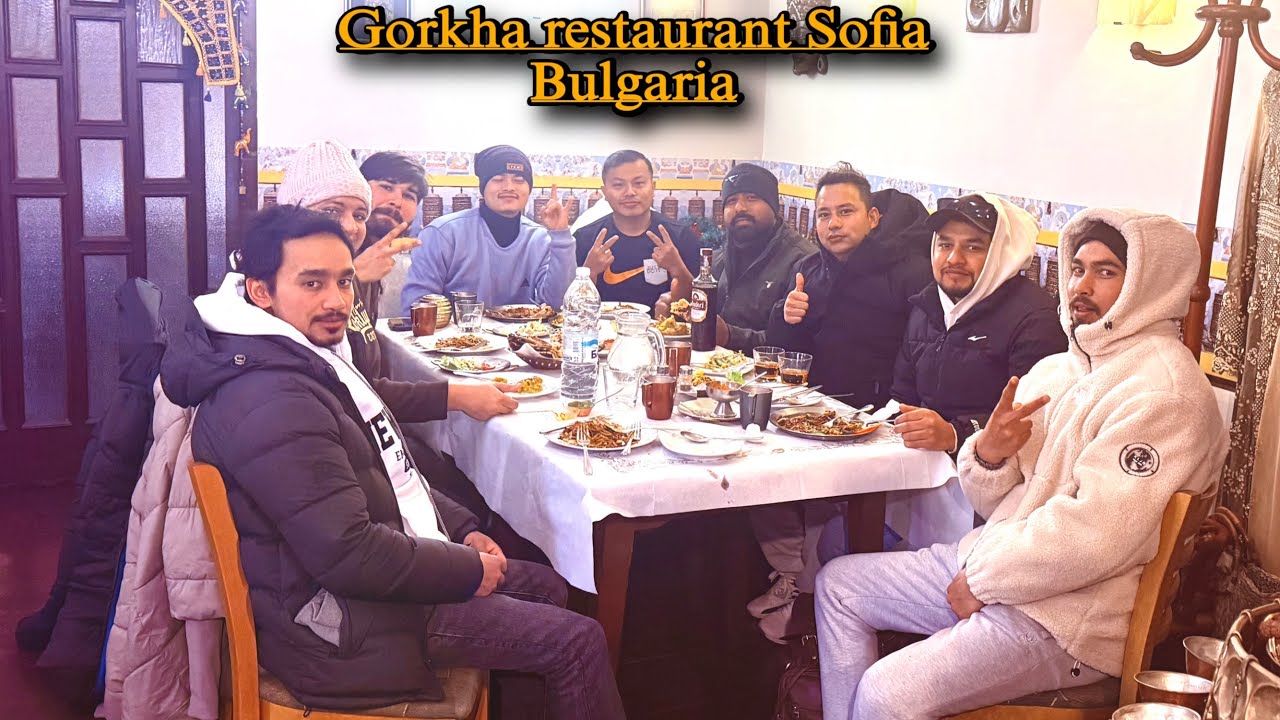 From Nepal 🇳🇵to Bulgaria 🇧🇬|| Eating at Gorkha Restaurant Sofia || How it is ? || Mausam Kunwar 