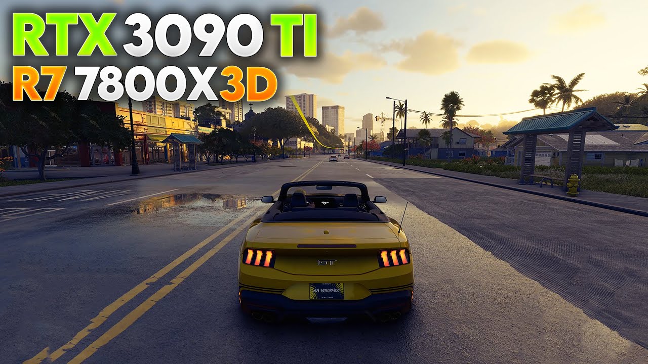 7800X3D & RTX 3090 Ti | The Crew Motorfest (4K & 8K Ultra)