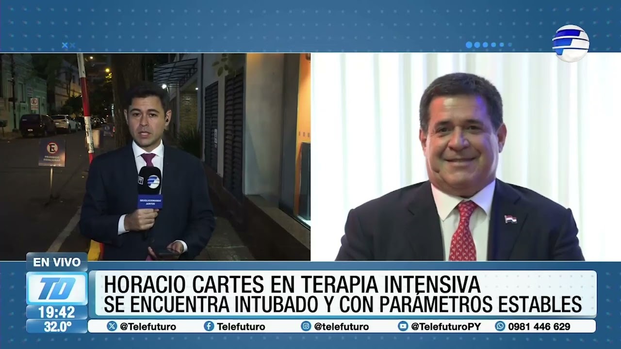 Horacio Cartes sigue en terapia intensiva