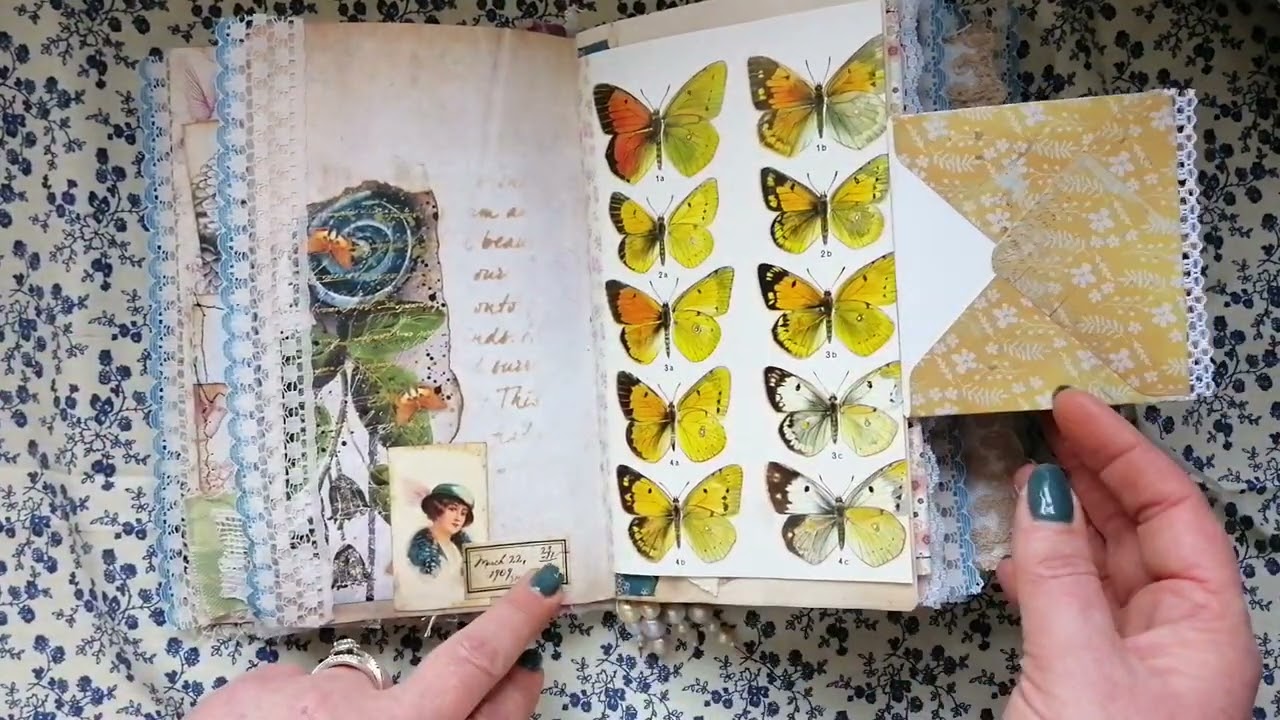 A vintage journal flip through (Sold)