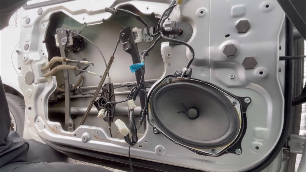 Замена жгута проводов передней двери на Maxima 7-го поколения