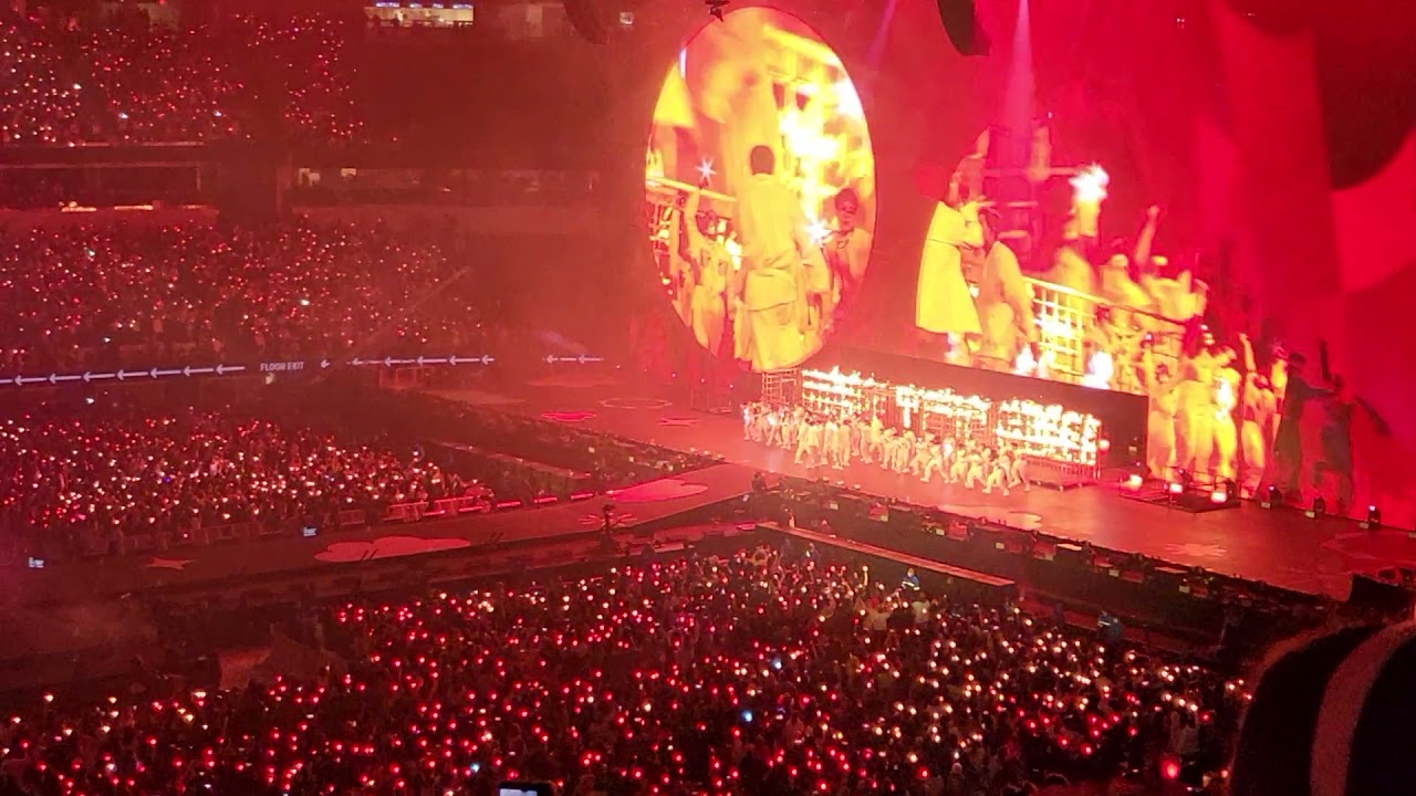 20211128 BTS PTD on stage in LA concert Day2 video clip2