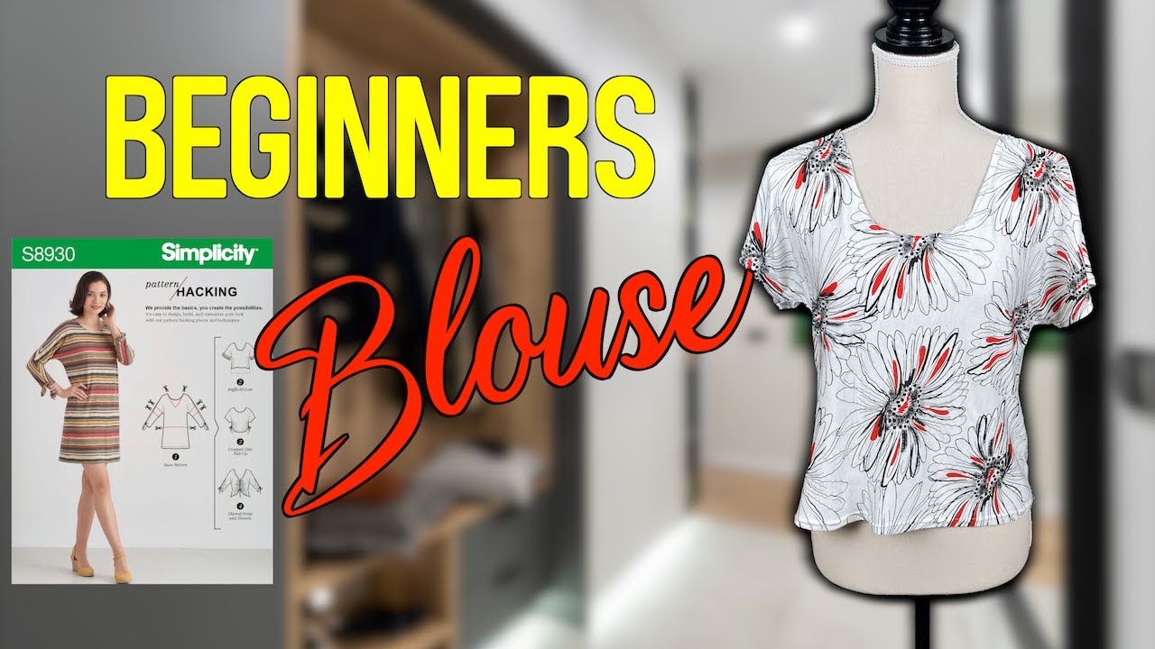 Easy DIY Summer Top for Beginners | Step-by-Step Sewing Tutorial | The Sewing Room Channel