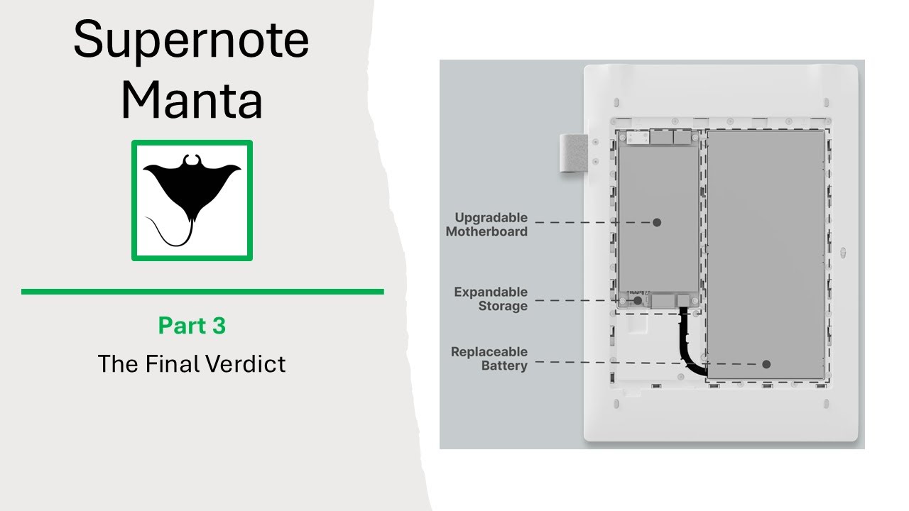 Supernote Manta Pt. III: Окончательный вердикт