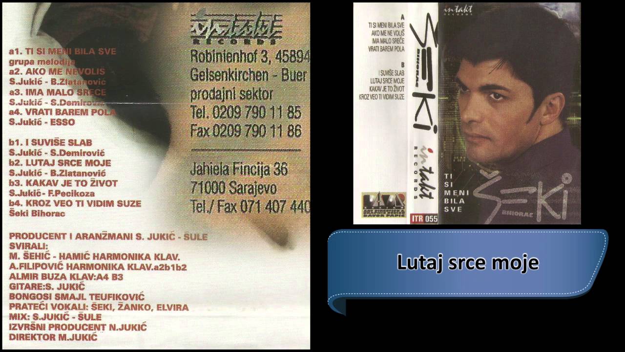 Seki Bihorac - Lutaj srce moje - (Audio 2001) HD