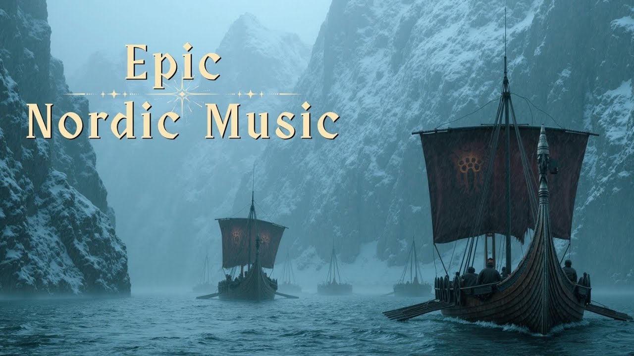 Epic Nordic Music ~ Powerful Viking Folk | Journey Through Frozen Fjords & Norse Lore!