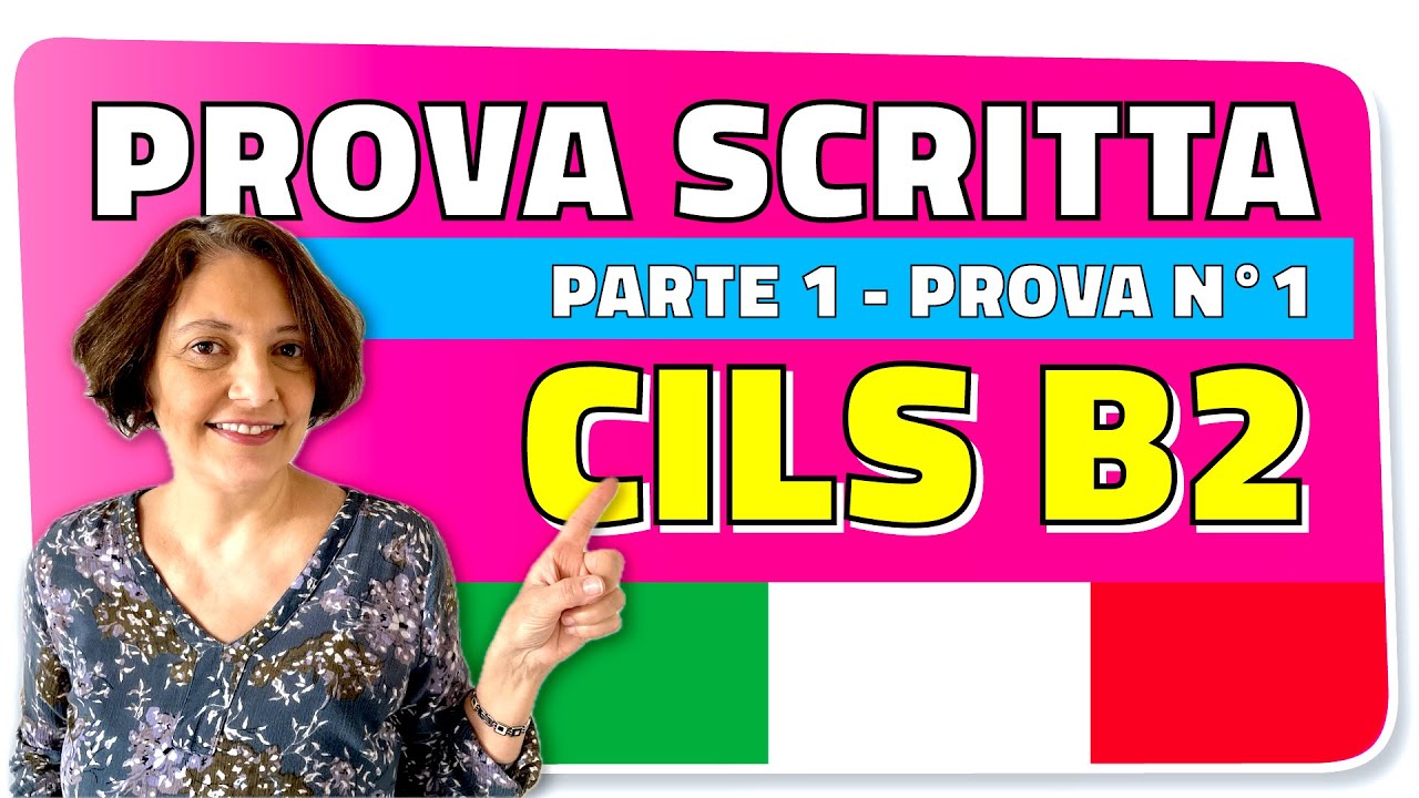 ESAME CILS B2 🇮🇹  - Prova di scrittura n1 – Informazioni, consigli ed esempio #colibricorsiitaliano