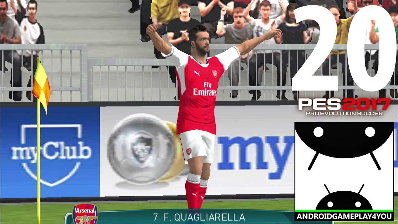 Pro Evolution Soccer 2017 Android Gameplay #20 [60FPS] (PES 2017 Android)