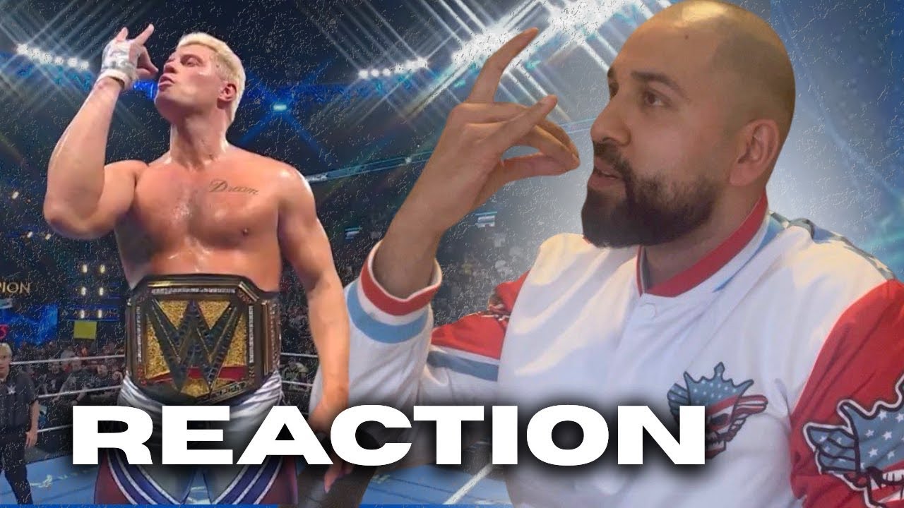 SMACKDOWN 03/06/2026 CODY RHODES NEW WWE CHAMPION LIVE REACTION