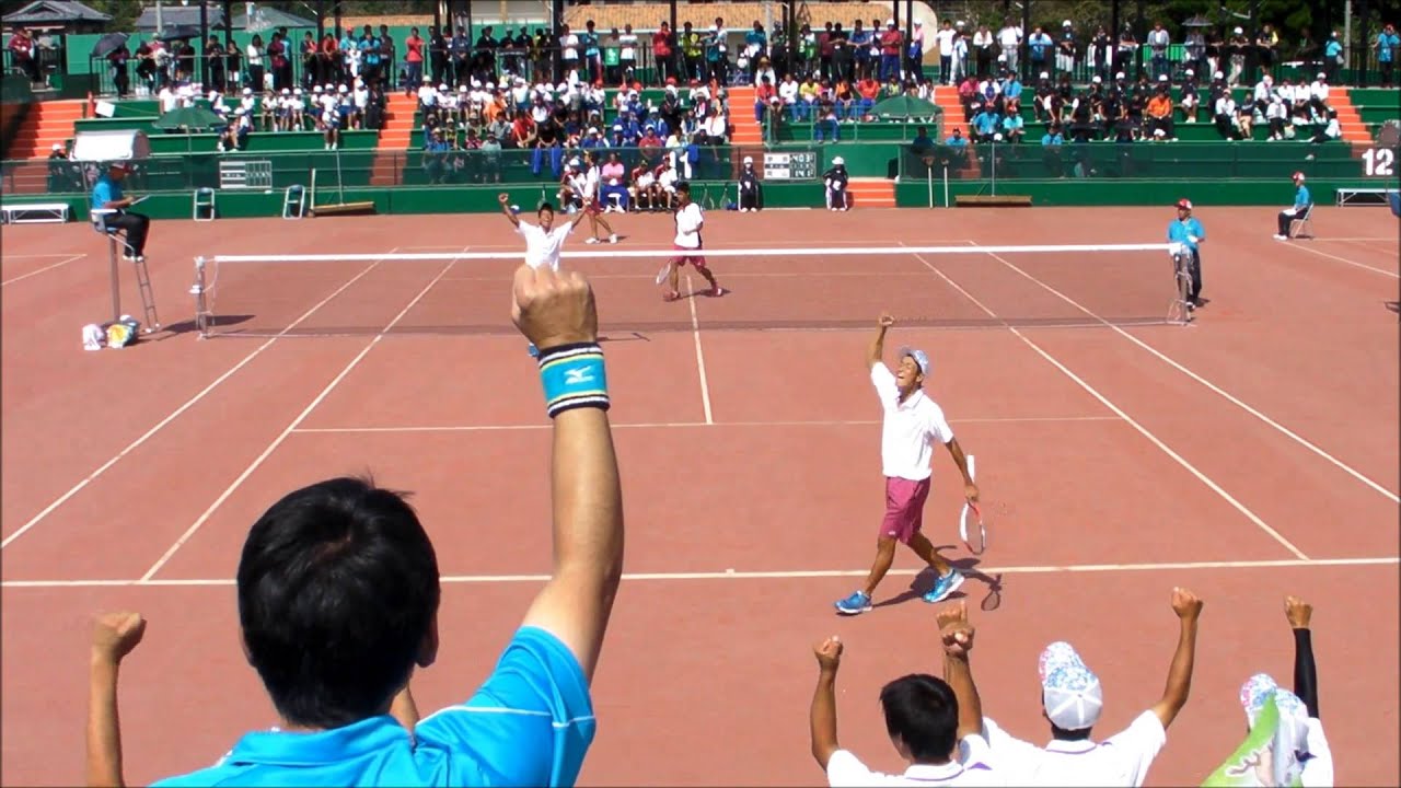 2015 紀の国わかやま国体 少年男子 ソフトテニス競技 準決勝-2-③