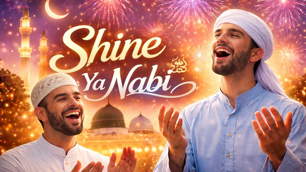 Shine Ya Nabi ﷺ | Joyful Arabic English Nasheed | Uplifting Naat 2026