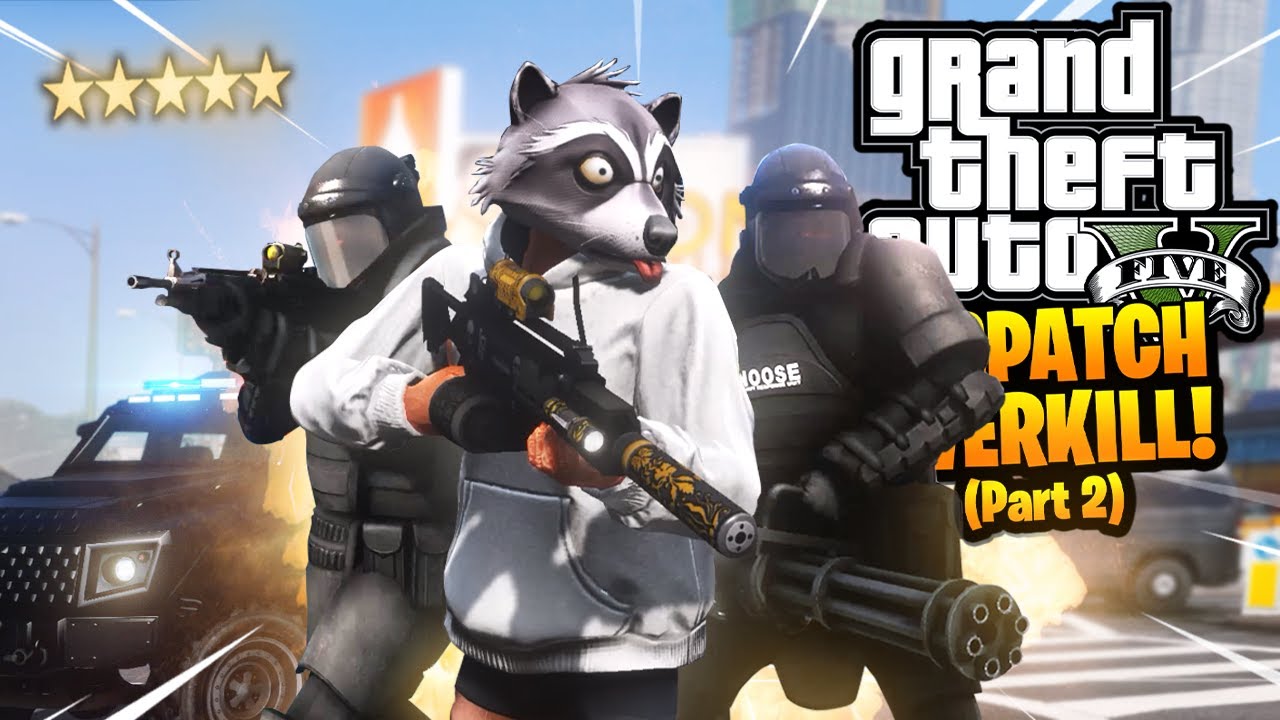 THEY HAVE NOOSE JUGGERNAUTS NOW!?! - GTA 5 DISPATCH OVERKILL MOD! [PART 2] ft. The Fibs!