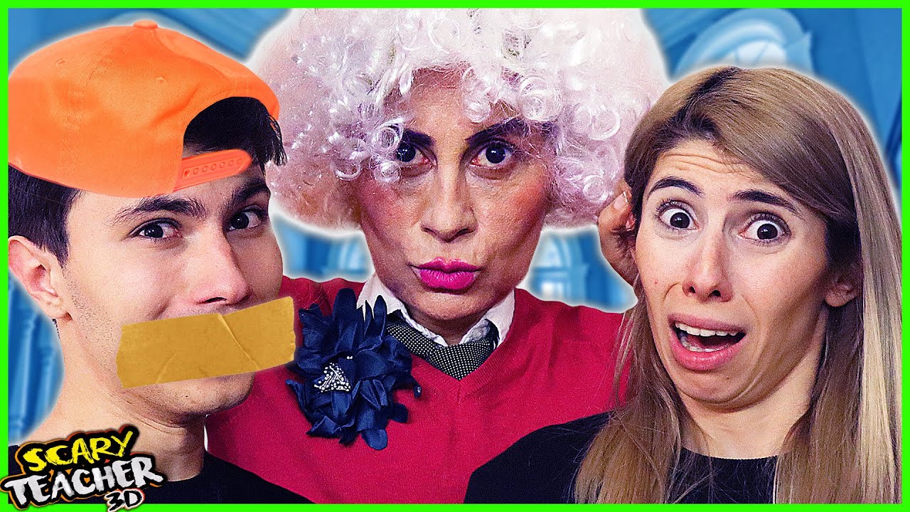 GERÇEK HAYATTA SCARY TEACHER 3D DELİ ÖĞRETMEN DİLA KENT