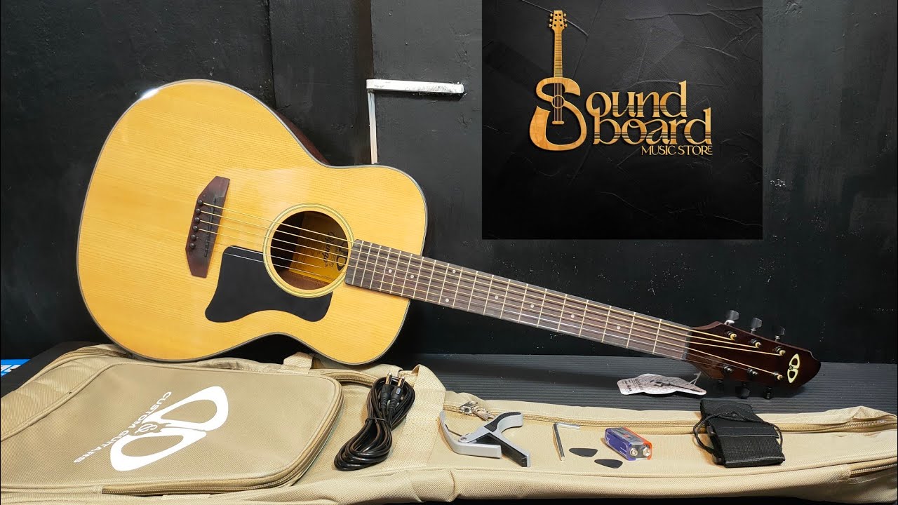 D&D DJANGO JR. SPRUCE TOP SOUND DEMO BY SOUND BOARD MUSIC