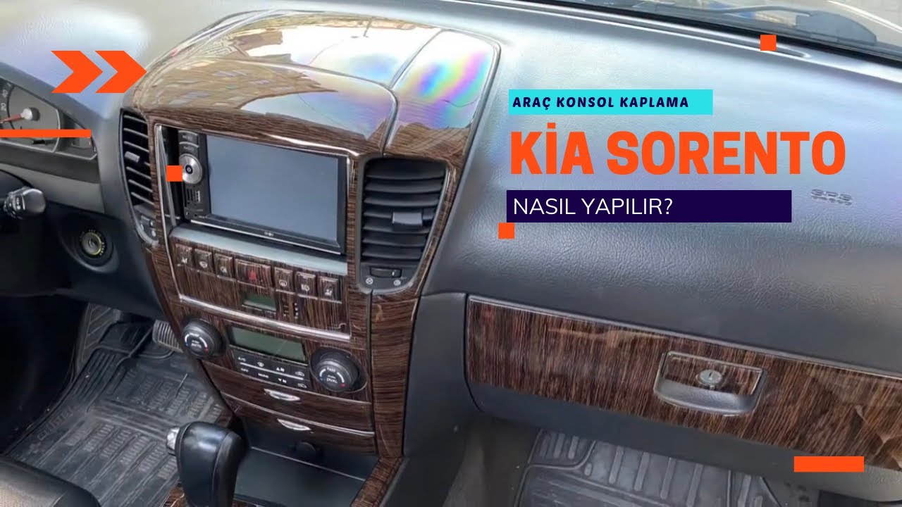 KİA SORENTO (2008-2010) TORPİDO ÖZEL KAPLAMA