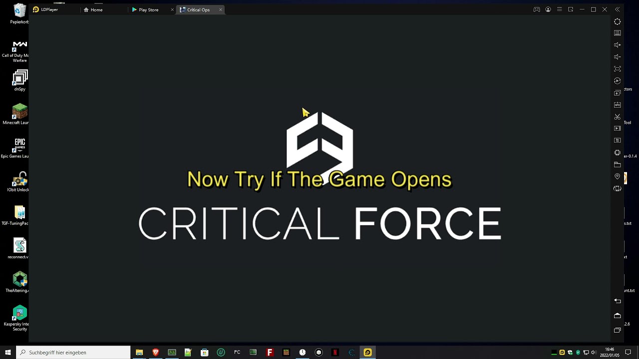 Critical Ops LDPlayer (Universal) Emulator Bypass ---- All Versions
